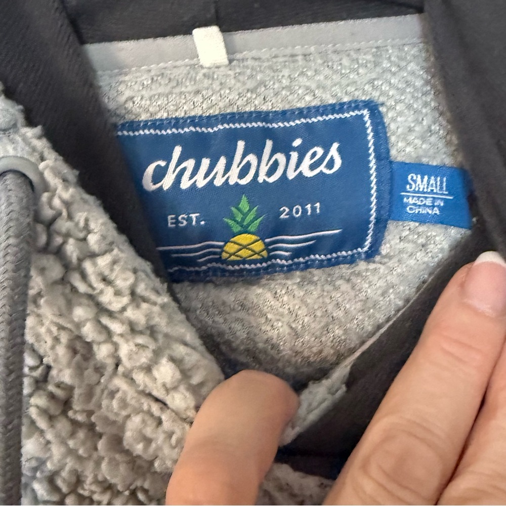 Gray Sherpa Hoodie - Picture 3 of 5